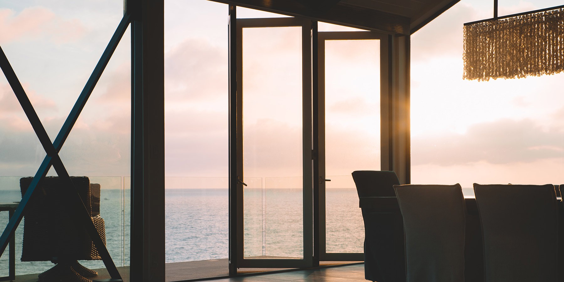 Aluminium bifolding doors in London