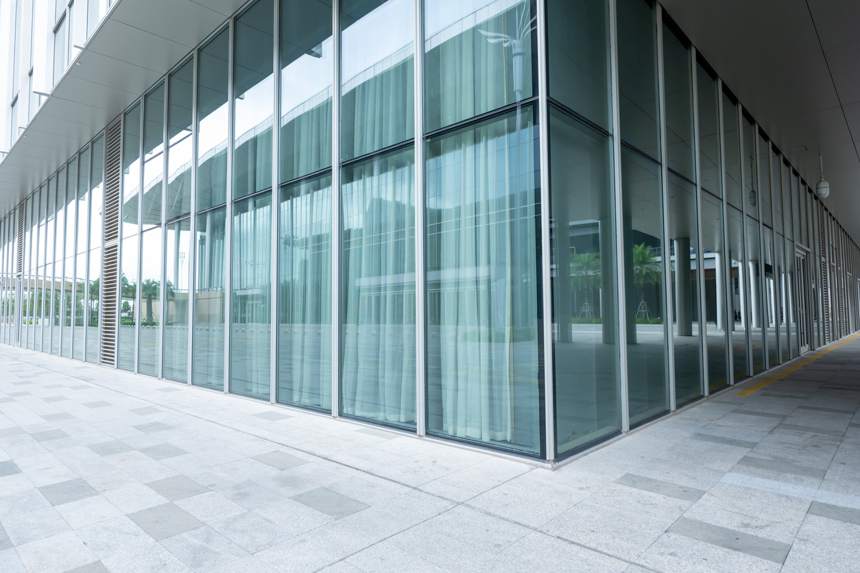 Curtain Walling and Larger London Glazed Frontages