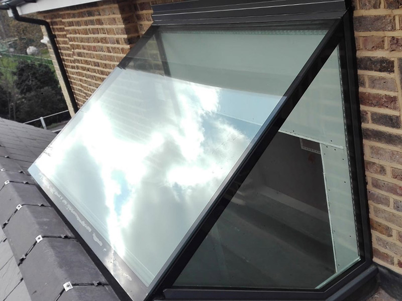 energy efficient glass rooflights